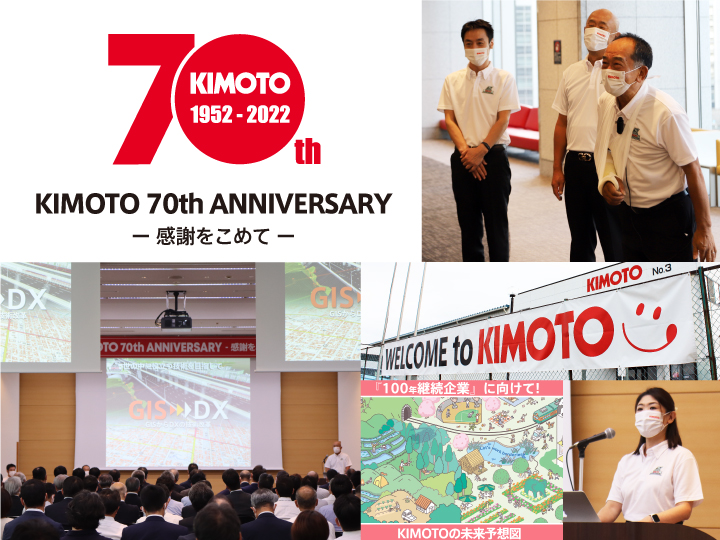 KIMOTO創立70周年
