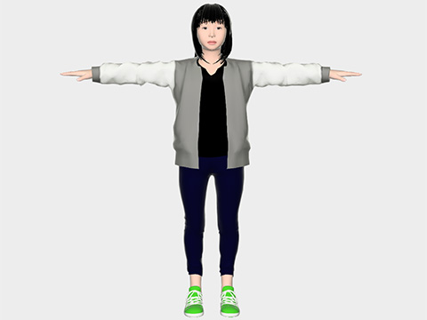中高生 女子 (私服)