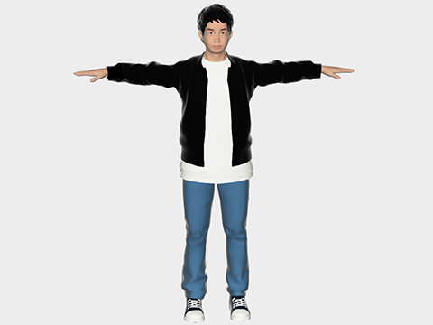 中高生 男子 (私服)