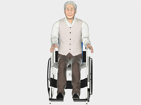高齢 男性 (私服)