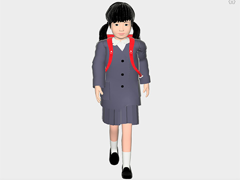 小学生 女子 (制服)