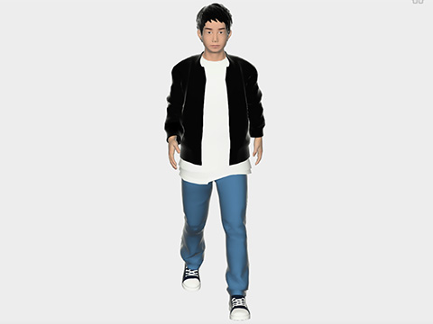 中高生 男子 (私服)