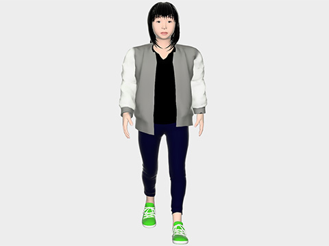 中高生 女子 (私服)